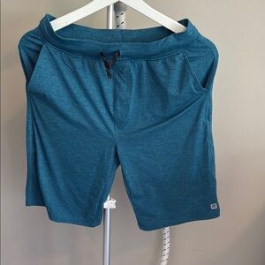 Boys Teal Athletic Shorts